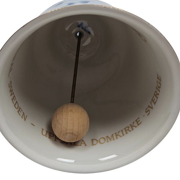 VINTAGE BING GRONDAHL Bell 1981 Annual  Bell Royal Copenhagen Uppsala Cathedral - Picture 5 of 5